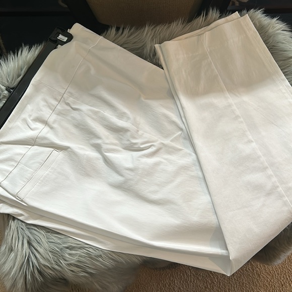 White  pants with stretch net - Picture 3 of 6
